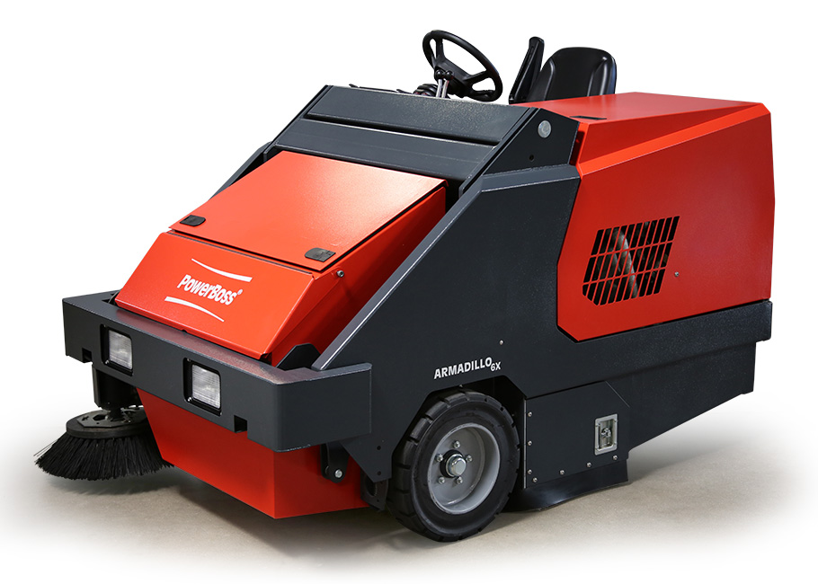 Factory Cat Armadillo Series Propane Rider Sweeper